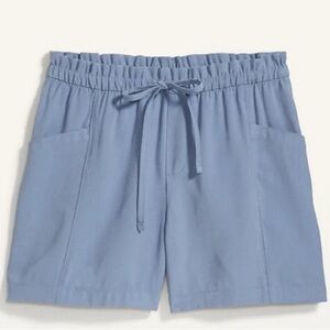 NWOT Old Navy - High-Waisted Soft-Twill Utility Shorts - 5-inch inseam